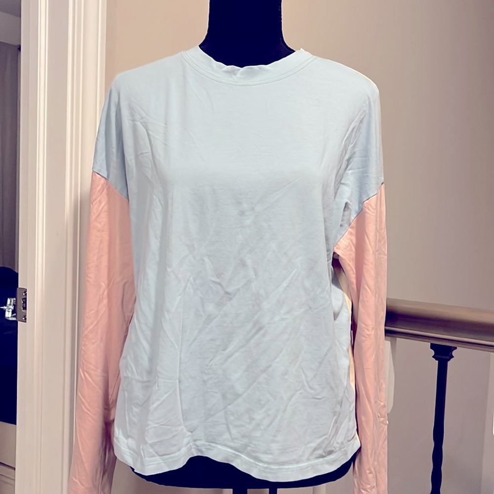 SHEIN,M, multi colored pink blue and orange